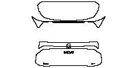 KIA EV3 Exterior 2024 - Trunk Lid (with ''EV3'' , ''GT Line'' emblems)