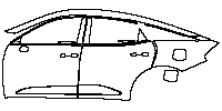 Toyota Crown Exterior 2023 - (left)Door+Rear Fender