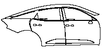 Toyota Crown Exterior 2023 - (right)Door+Rear Fender