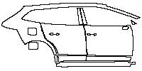 Skoda Enyaq iV (EU) Exterior 2021 - (right) Door+Side Skirt+Rear Fender