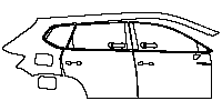 Volkswagen Taos (US) S 2023 - (right) Door+Rear Fender