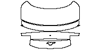 Ford Mustang Fastback 2024 - Trunk Lid (without Spoiler)