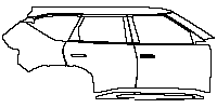 KIA EV5 (CN) Exterior 2023 - (right) Door+Rear Fender+Side Skirt