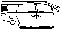 Hongqi HQ9 Exterior 2023 - (right) Door+Rear Fender+Side Skirt