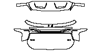 Hongqi HQ9 Exterior 2023 - Trunk Lid (with ''红旗'' ''中国一汽'' ''HQ9'' emblem)