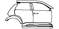 Alpine A 290 Exterior 2025 - (right) Door+Rear Fender+Side Skirt