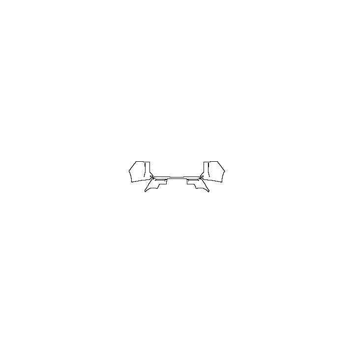 Nissan Pathfinder S 2023 - Rear Bumper (with 4 PDC)