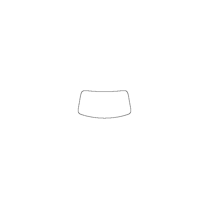 Deepal S07 Window 2023 - Windshield (without mirror cutout , Edge exceeds the innder side of black cermic by 3mm)