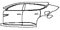 Avatr Avatr 12 Exterior 2025 - (left) Door+Rear Fender+Side Skirt