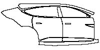 Avatr Avatr 12 Exterior 2025 - (right) Door+Rear Fender+Side Skirt