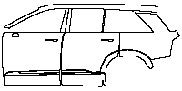 Cadillac Vistiq Exterior 2026 - (left) Door+Rear Fender+Side Skirt