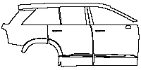 Cadillac Vistiq Exterior 2026 - (right) Door+Rear Fender+Side Skirt