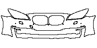 BMW 7 Series Exterior 2009 - Bumper+Headlamp
