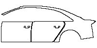 Audi A8 A8 L (Extended Wheelbase) 2016 - (left) Door+Rear Fender