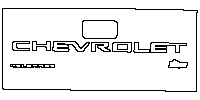 Chevrolet Colorado Crew Cab 2017 - Trunk Lid (with''CHEVROLET'' ''COLORADO'' ''AEV'' emblem)