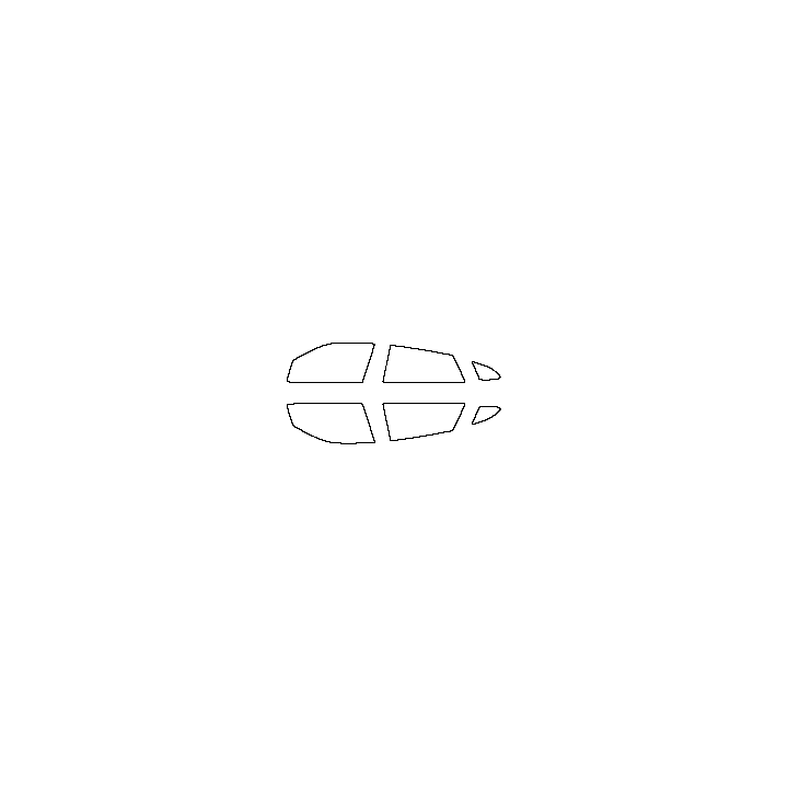 Lamborghini Urus Window 2018 - Side Window