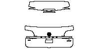 Volkswagen Atlas (US) SEL 2018 - Trunk Lid (with ''ATLAS'', ''SEL'', ''V6 4MITION'' emblems)