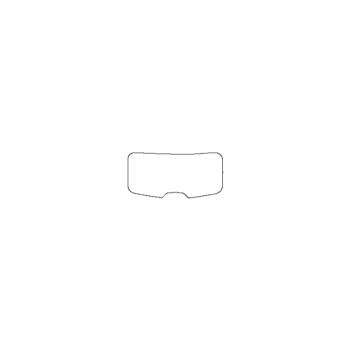 Porsche Cayenne Window 2011 - Rear Window