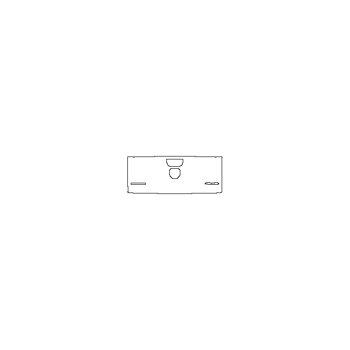 RAM Trucks 1500 Crew Cab 2019 - Trunk Lid (with ''LARAMIE'', ''4X4'' emblem)